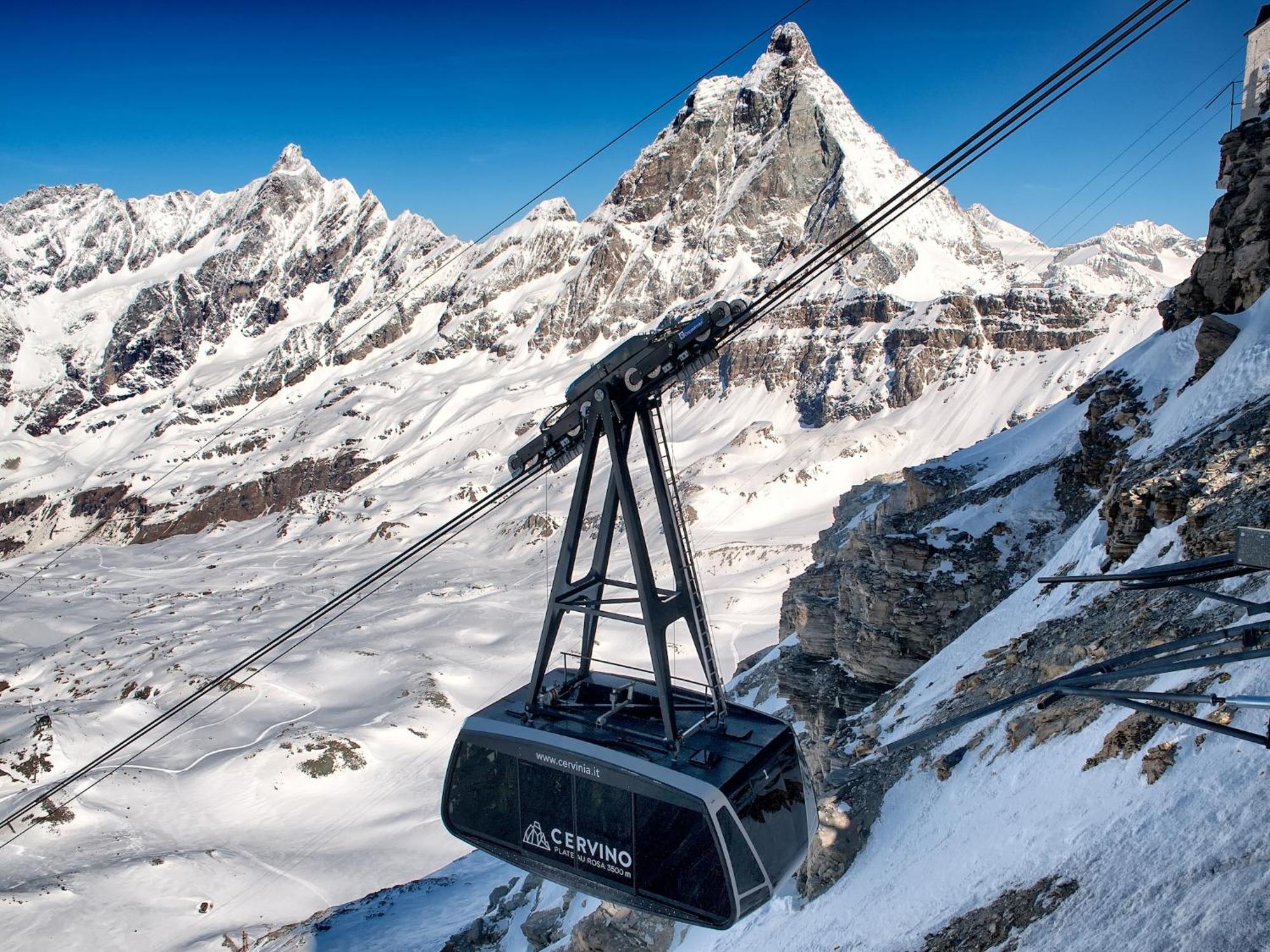 Contemporary Apartment In Breuil Cervinia Near Ski Area Extérieur photo